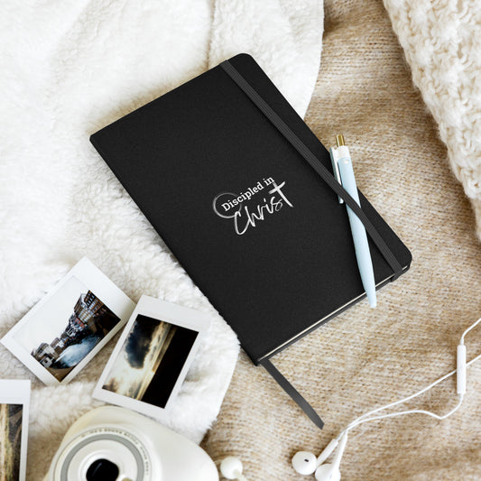 Hardcover bound notebook - Discipled In Christ