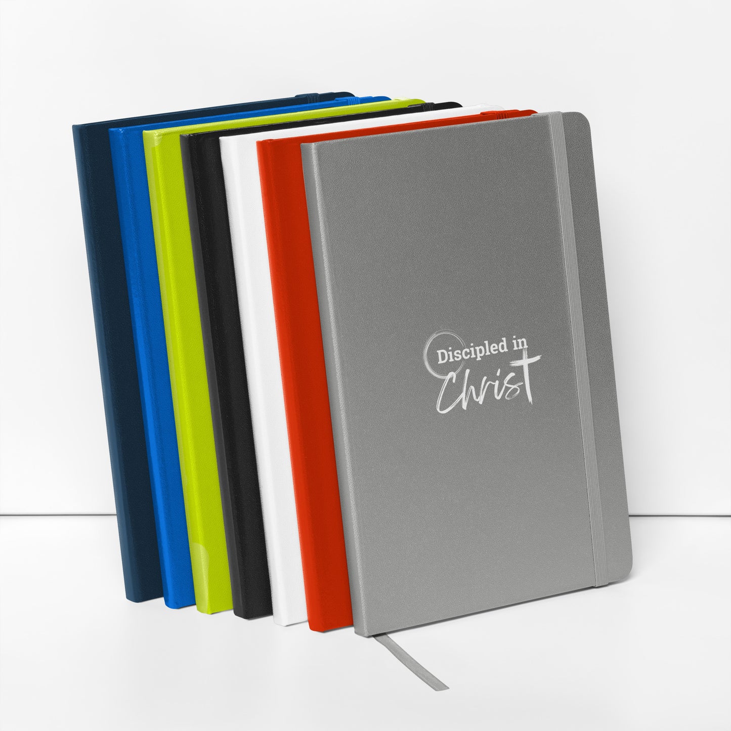 Hardcover bound notebook - Discipled In Christ