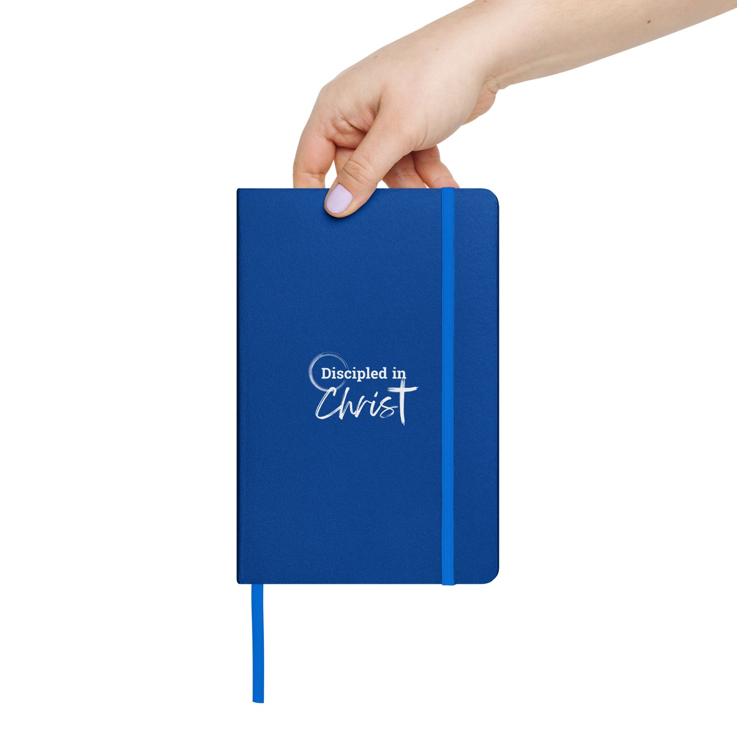 Hardcover bound notebook - Discipled In Christ