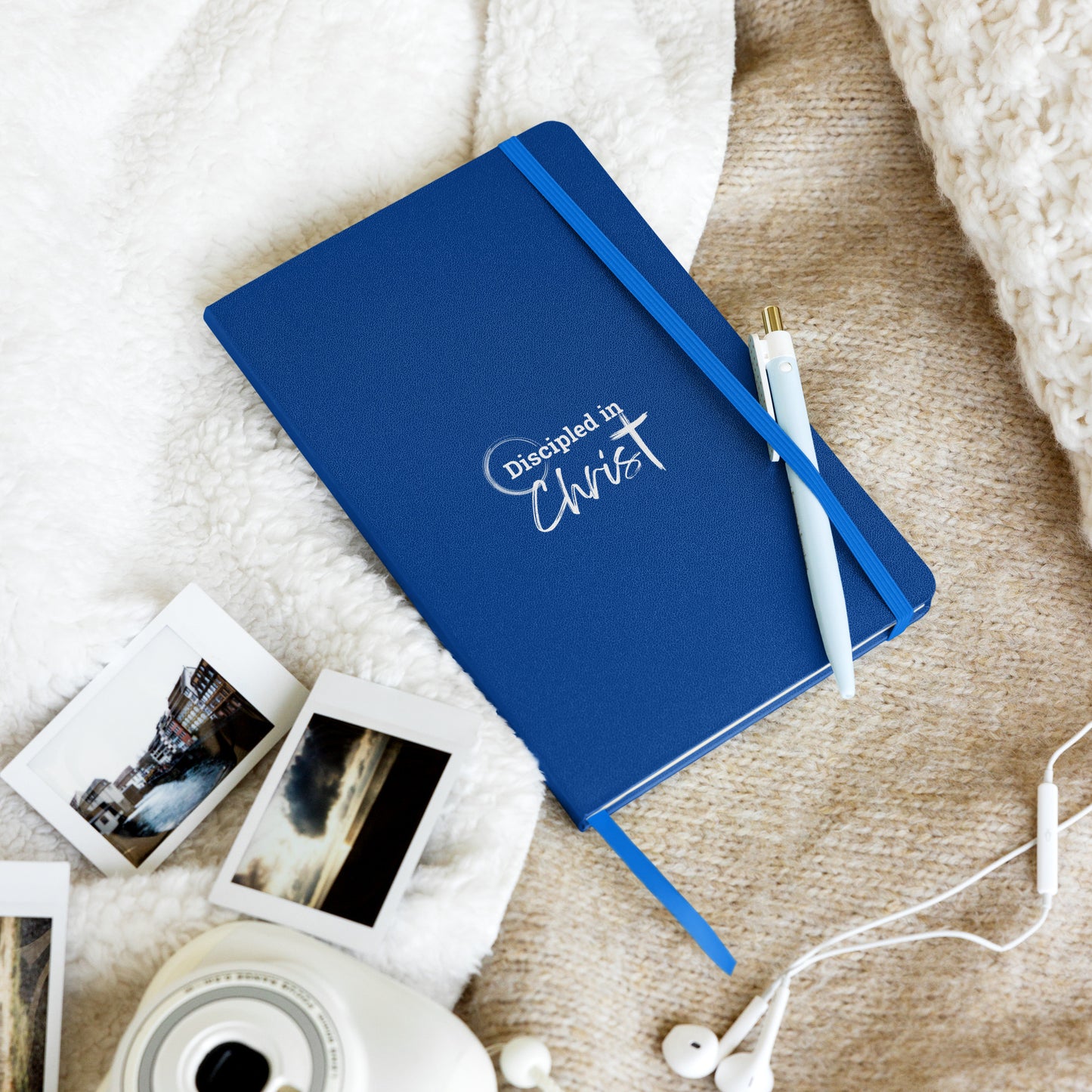 Hardcover bound notebook - Discipled In Christ