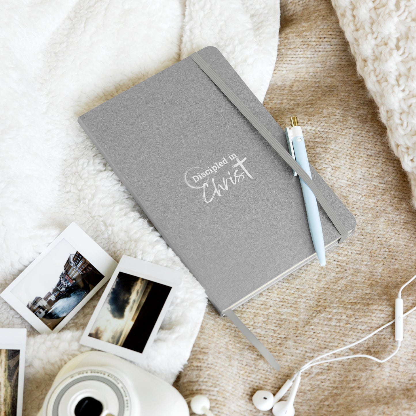 Hardcover bound notebook - Discipled In Christ